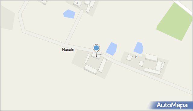 Nasale, Nasale, 8, mapa Nasale