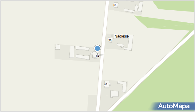 Nasiadki, Nasiadki, 64, mapa Nasiadki