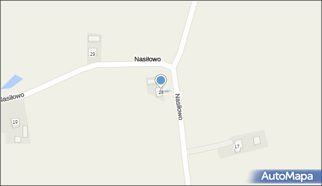 Nasiłowo, Nasiłowo, 18, mapa Nasiłowo