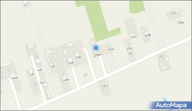 Nasutów, Nasutów, 117A, mapa Nasutów