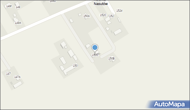 Nasutów, Nasutów, 150C, mapa Nasutów