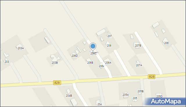 Nasutów, Nasutów, 206C, mapa Nasutów