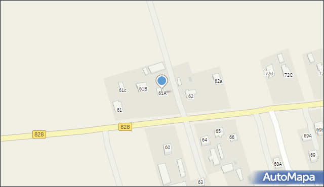 Nasutów, Nasutów, 61A, mapa Nasutów