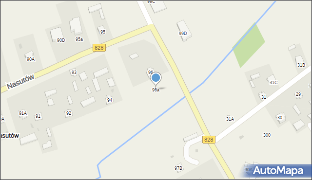 Nasutów, Nasutów, 96a, mapa Nasutów