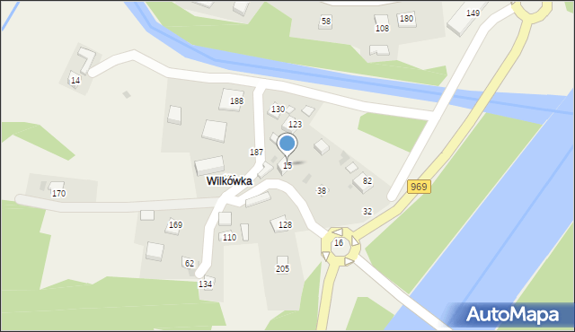 Naszacowice, Naszacowice, 15, mapa Naszacowice