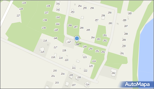 Natać Wielka, Natać Wielka, 248, mapa Natać Wielka