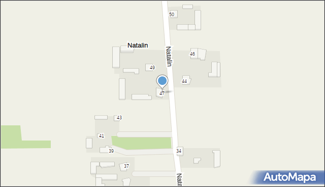 Natalin, Natalin, 47, mapa Natalin