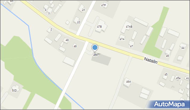 Natalin, Natalin, 46b, mapa Natalin
