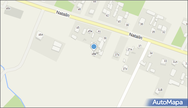 Natalin, Natalin, 48e, mapa Natalin