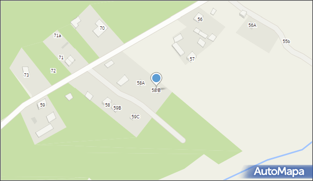 Natolin, Natolin, 58/B, mapa Natolin