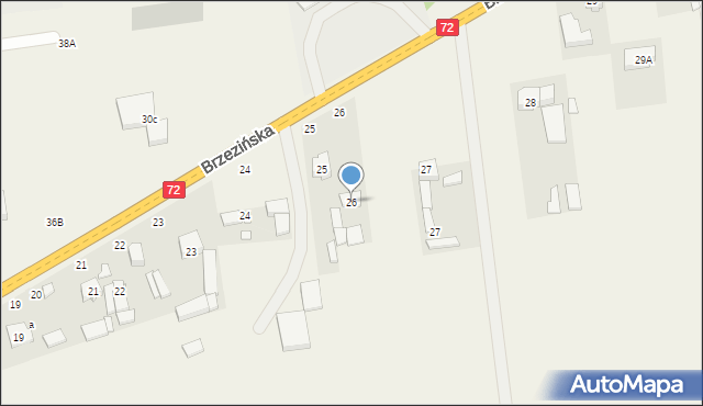 Natolin, Natolin, 26, mapa Natolin