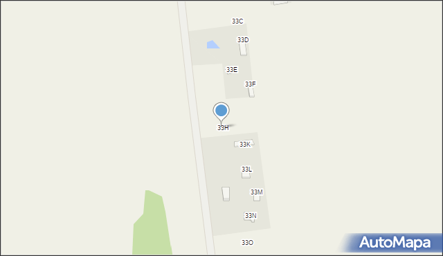 Natolin, Natolin, 33H, mapa Natolin