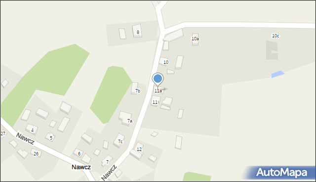 Nawcz, Nawcz, 11a, mapa Nawcz