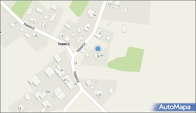 Nawcz, Nawcz, 14, mapa Nawcz