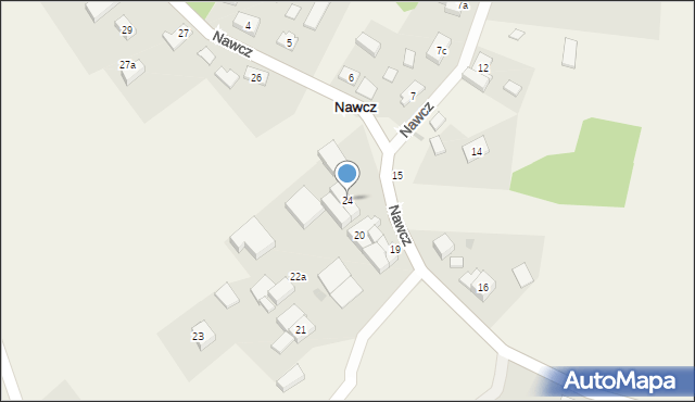 Nawcz, Nawcz, 24, mapa Nawcz