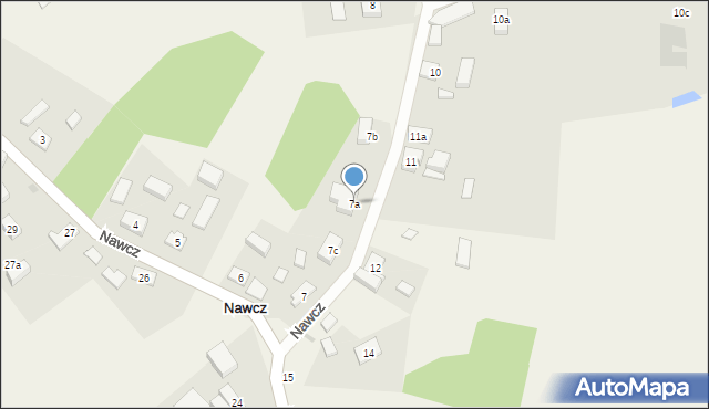 Nawcz, Nawcz, 7a, mapa Nawcz