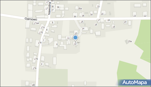 Nawodna, Nawodna, 12, mapa Nawodna