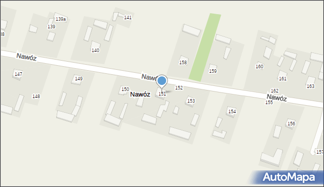 Nawóz, Nawóz, 151, mapa Nawóz