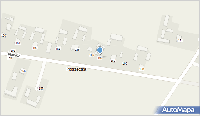 Nawóz, Nawóz, 167, mapa Nawóz