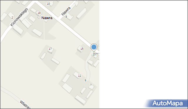 Nawra, Nawra, 15, mapa Nawra
