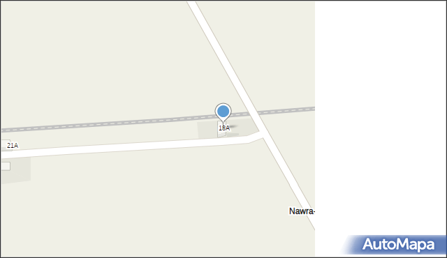 Nawra, Nawra, 18A, mapa Nawra