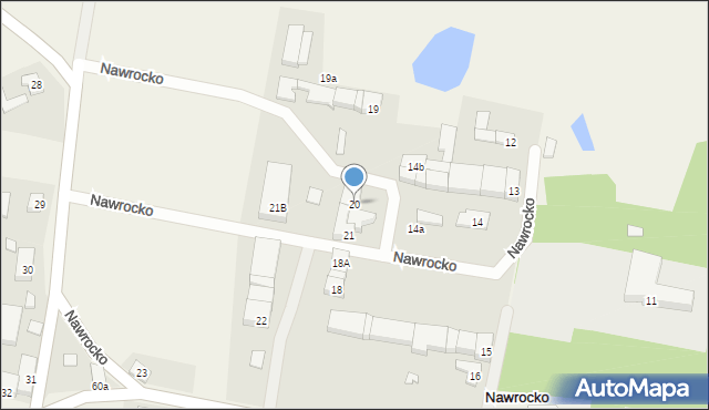 Nawrocko, Nawrocko, 20, mapa Nawrocko