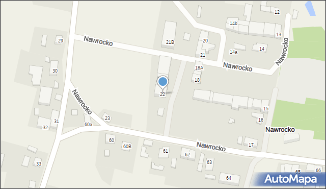 Nawrocko, Nawrocko, 22, mapa Nawrocko