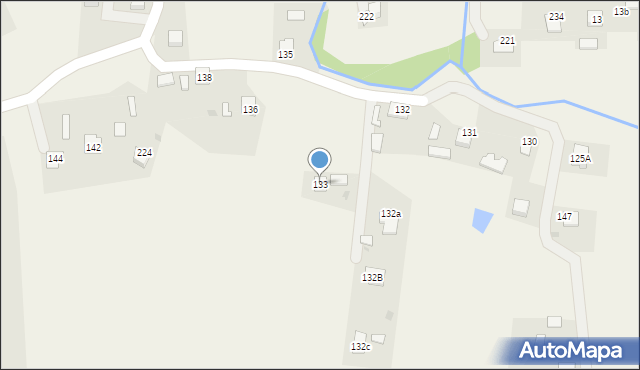 Nawsie Brzosteckie, Nawsie Brzosteckie, 133, mapa Nawsie Brzosteckie