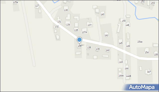 Nawsie Kołaczyckie, Nawsie Kołaczyckie, 136, mapa Nawsie Kołaczyckie