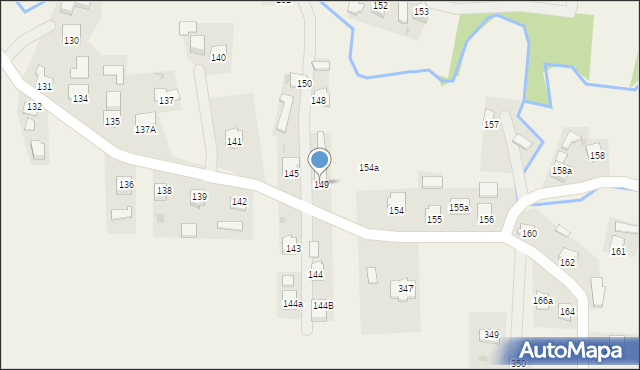 Nawsie Kołaczyckie, Nawsie Kołaczyckie, 149, mapa Nawsie Kołaczyckie