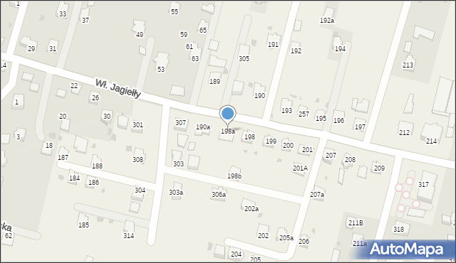 Nawsie Kołaczyckie, Nawsie Kołaczyckie, 198a, mapa Nawsie Kołaczyckie