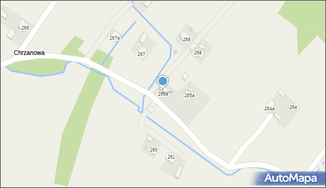 Nawsie Kołaczyckie, Nawsie Kołaczyckie, 268a, mapa Nawsie Kołaczyckie