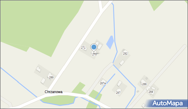 Nawsie Kołaczyckie, Nawsie Kołaczyckie, 270, mapa Nawsie Kołaczyckie