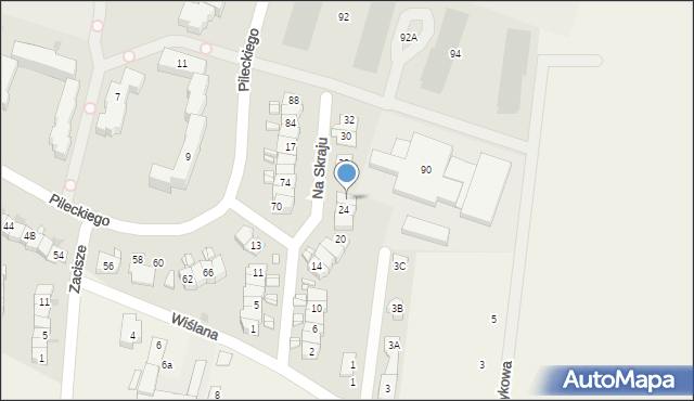 Nowy Dwór Mazowiecki, Na Skraju, 26, mapa Nowy Dwór Mazowiecki
