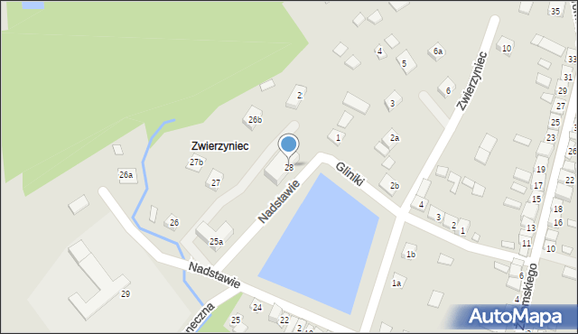 Oleśnica, Nadstawie, 28, mapa Oleśnica