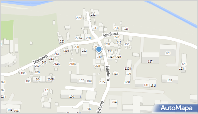 Piekary Śląskie, Nankera, bp., 230, mapa Piekary Śląskie