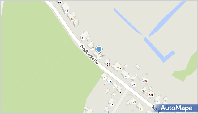 Police, Nadbrzeżna, 22, mapa Police