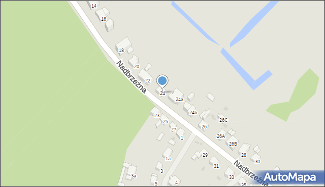 Police, Nadbrzeżna, 24, mapa Police