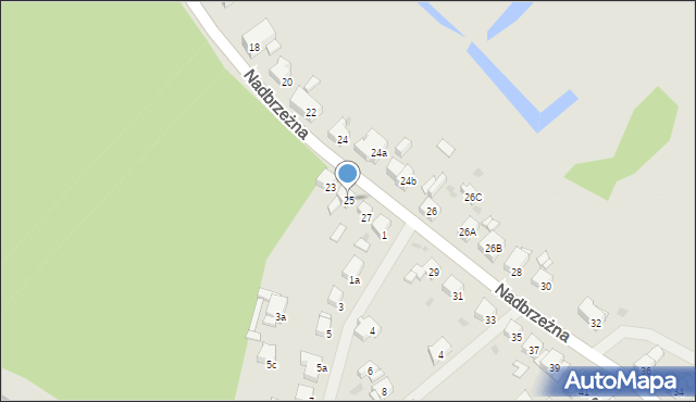 Police, Nadbrzeżna, 25, mapa Police