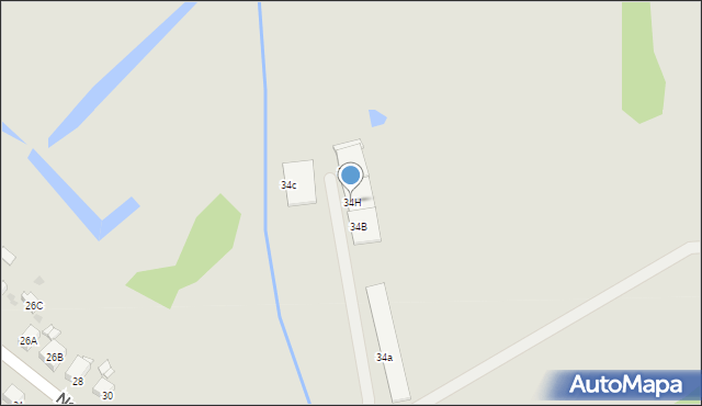 Police, Nadbrzeżna, 34H, mapa Police