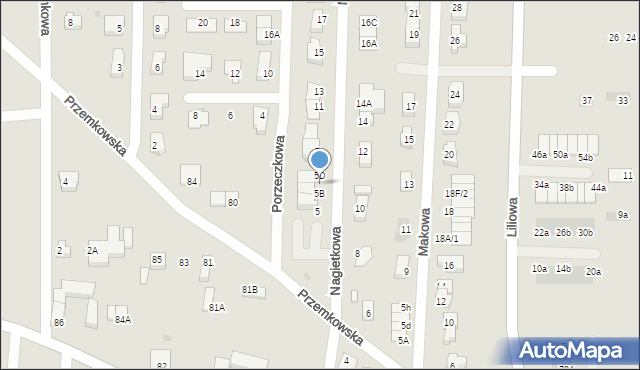 Polkowice, Nagietkowa, 5C, mapa Polkowice