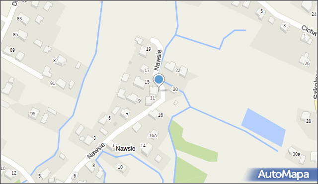 Przeciszów, Nawsie, 13, mapa Przeciszów