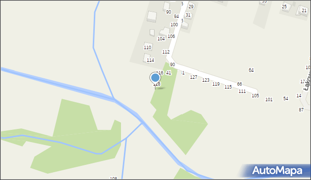 Rudawa, Nad Rudawką, 120, mapa Rudawa