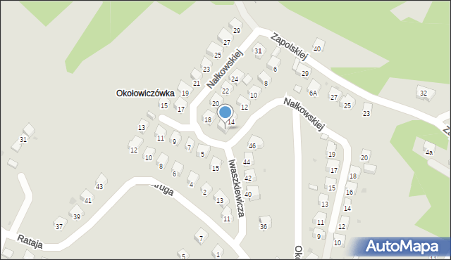 Sanok, Nałkowskiej Zofii, 16, mapa Sanok