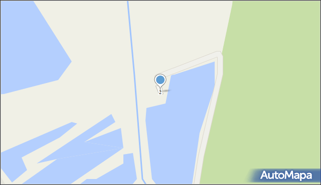 Silno, Nad Strugą, 2, mapa Silno