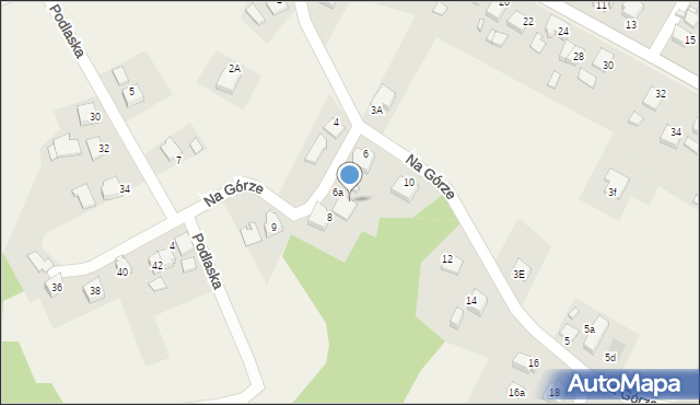 Skrbeńsko, Na Górze, 8a, mapa Skrbeńsko