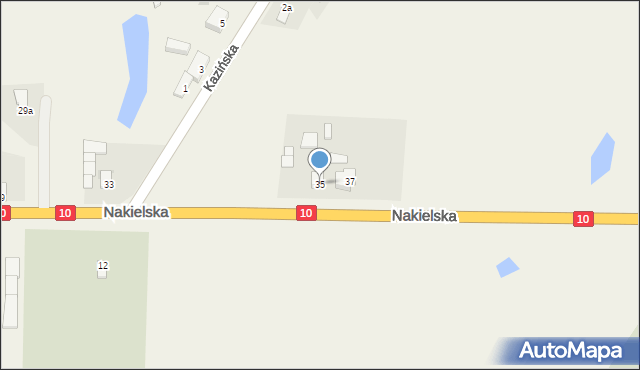 Ślesin, Nakielska, 35, mapa Ślesin