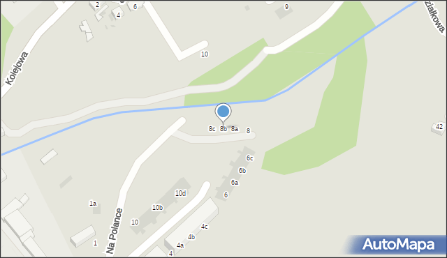 Środa Śląska, Na Polance, 8b, mapa Środa Śląska