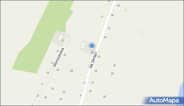 Stajenczynki, Na Skraju, 15, mapa Stajenczynki