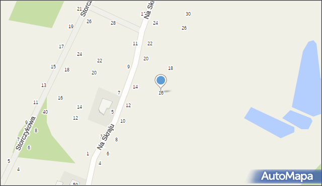 Stajenczynki, Na Skraju, 16, mapa Stajenczynki